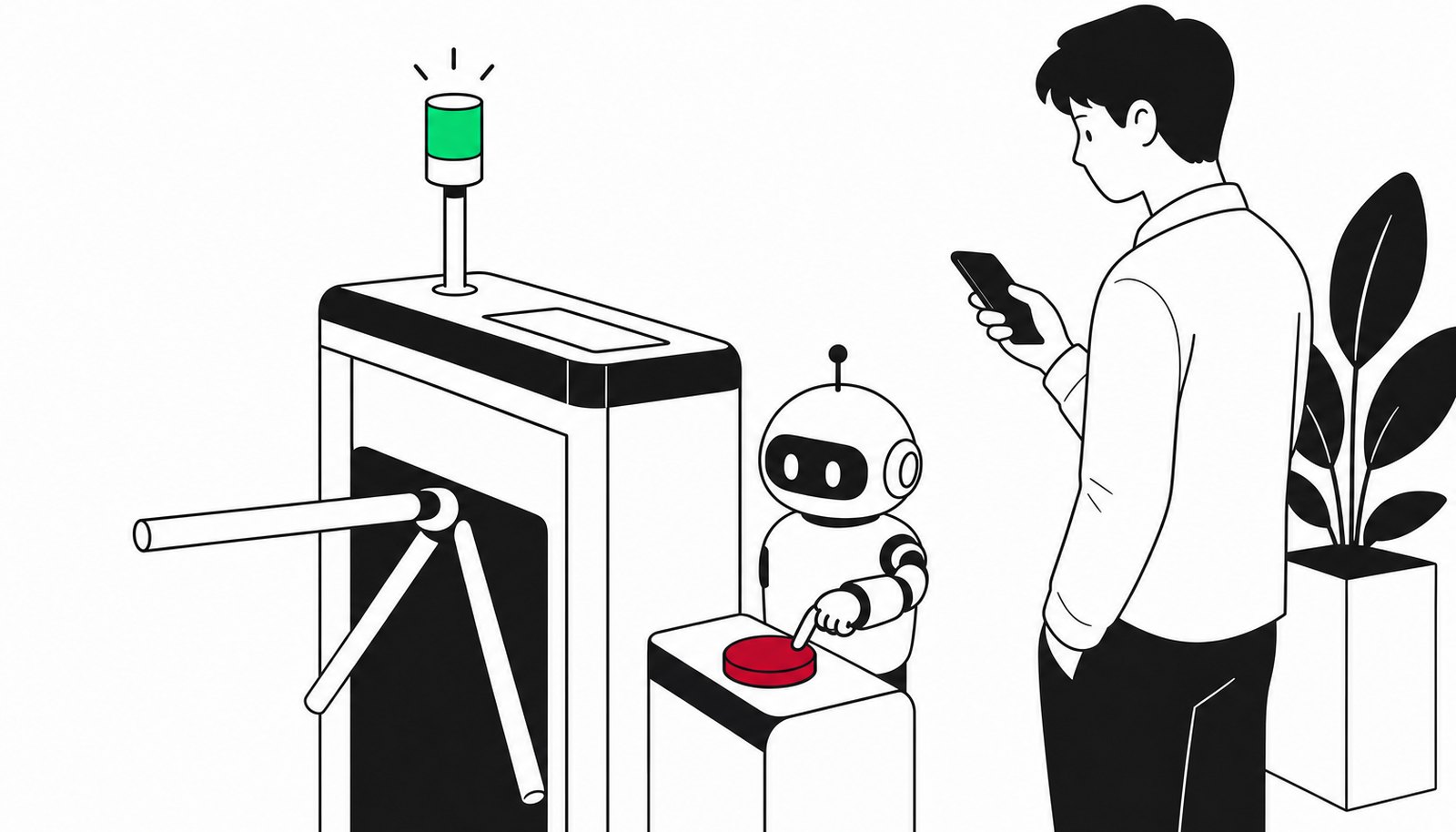테스트는 전부 녹색이었는데, AI가 최종 합격을 누를 수 있었습니다